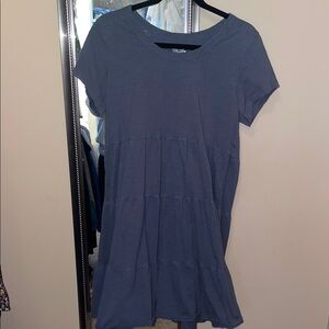 Time and Tru Slate Blue Mini Dress